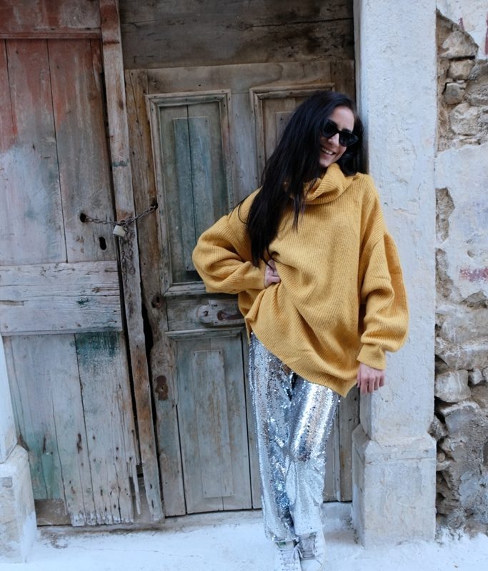 Πουλόβερ Μάλλινο Oversized